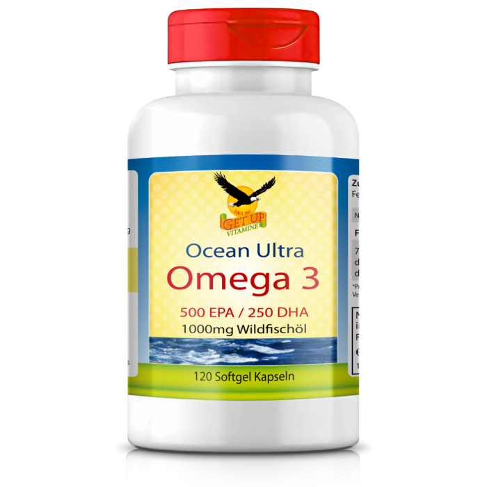 Omega Ultra Wildfischöl Kapseln